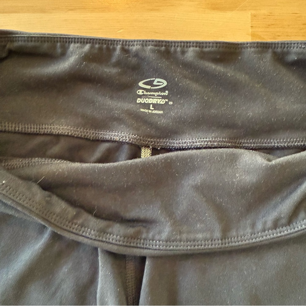 Champion‎ Women's Short Black Bike Shorts - Picture 3 of 6